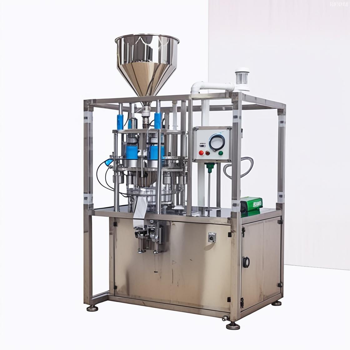 Grease Spouted Pouch Filling Machine