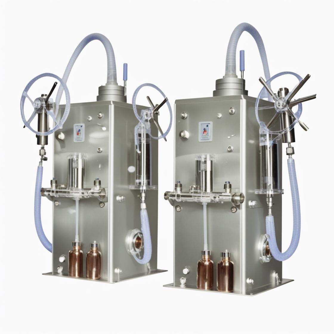 2 Head Edta Gel Filling Machine With Stirrer