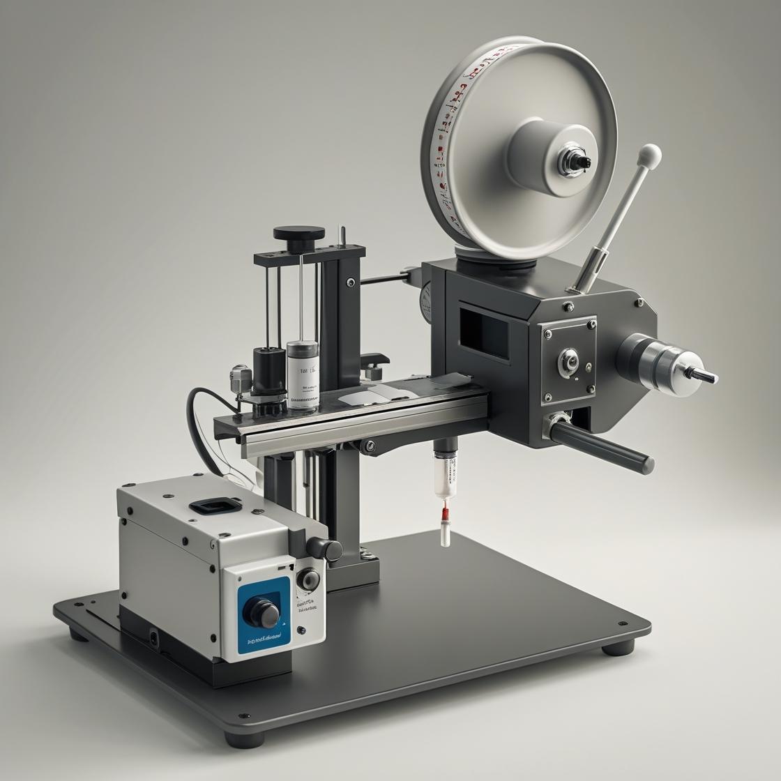 Semi Automatic Syringe Labelling Machine