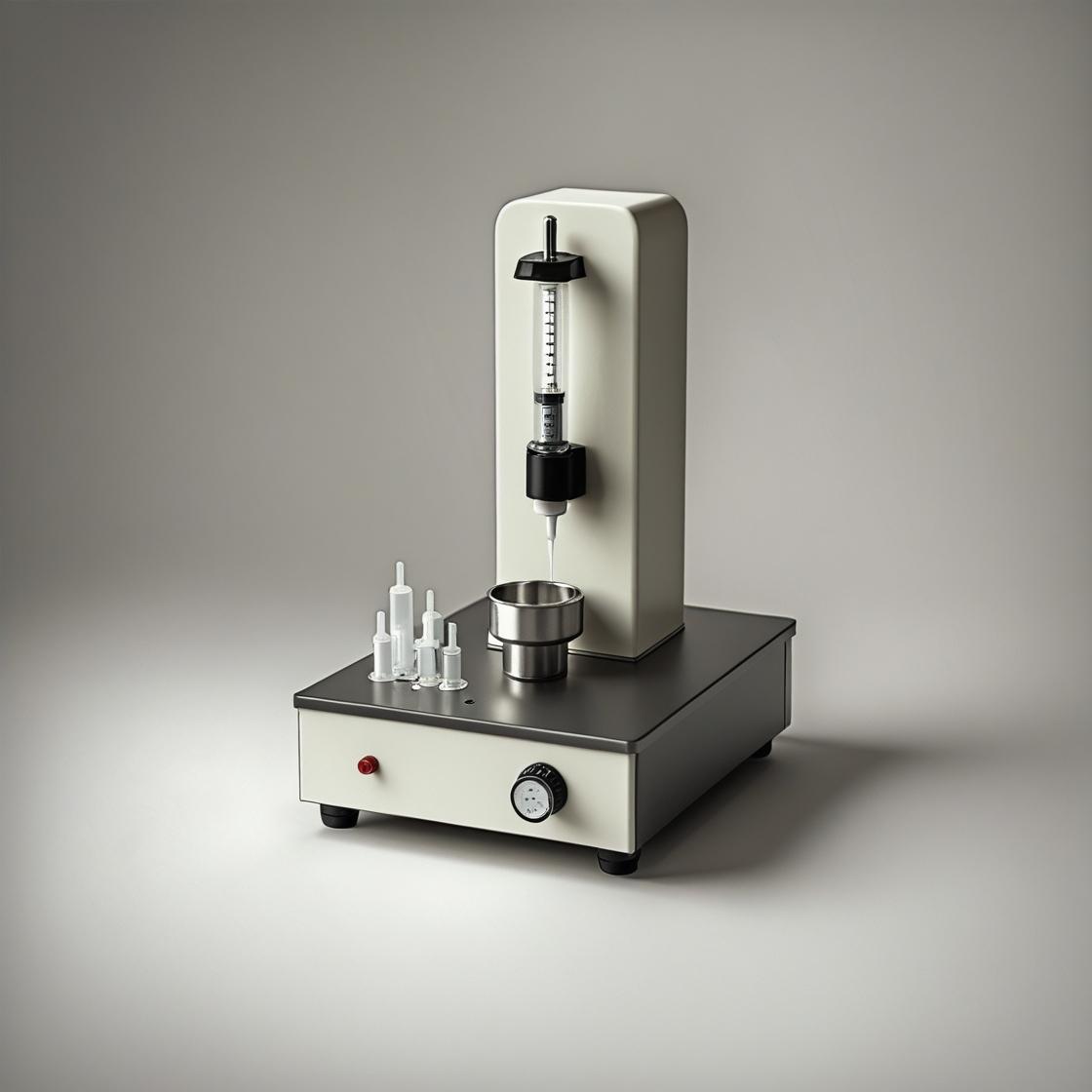 Table Top Agro Product Syringe Filling Machine