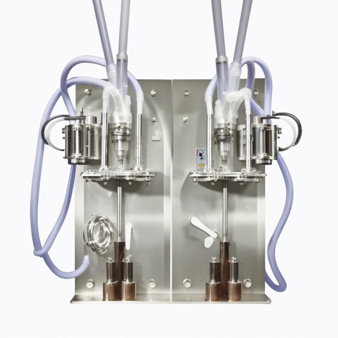 2 Head Edta Gel Filling Machine Without Stirrer