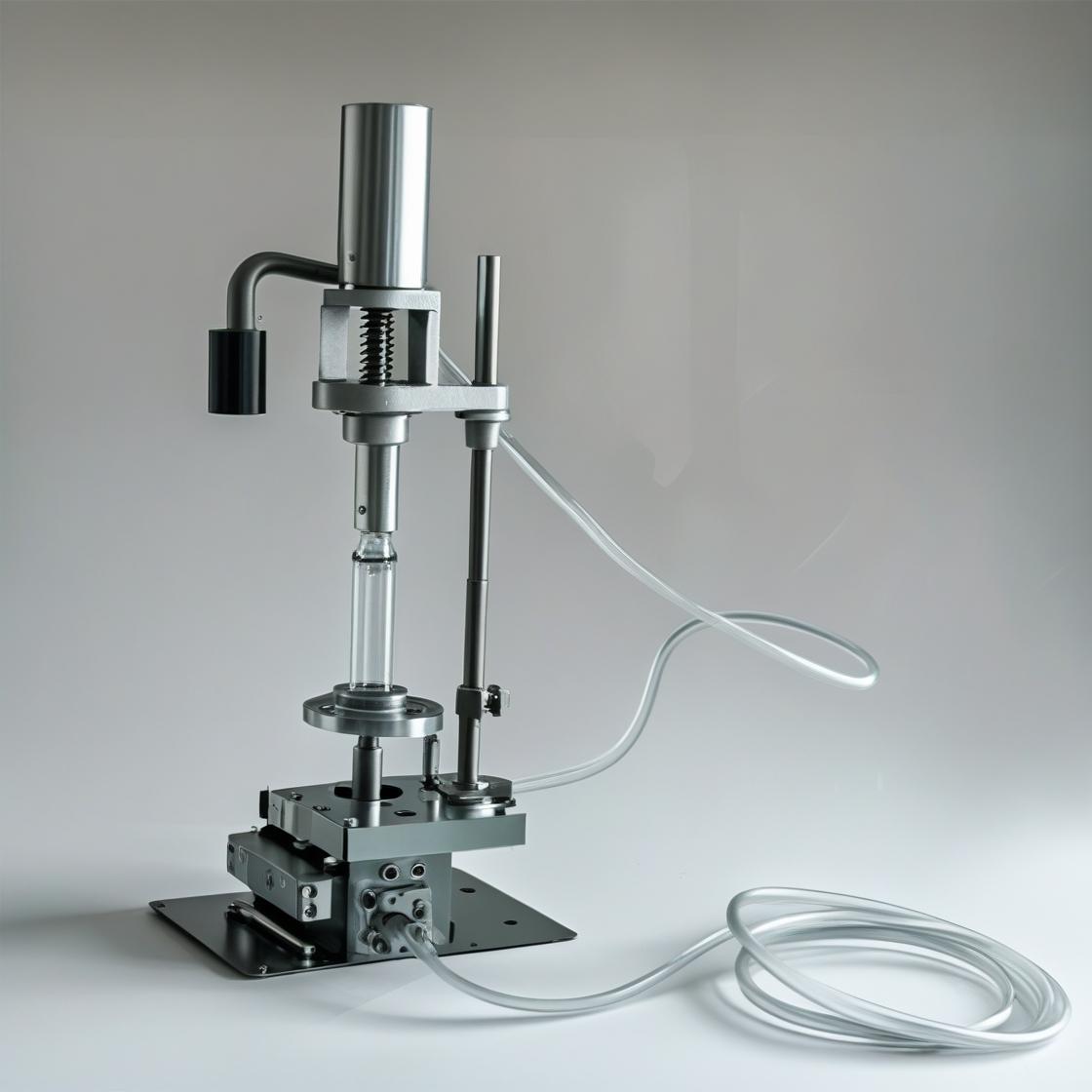 Aerosol Container Crimping Machine